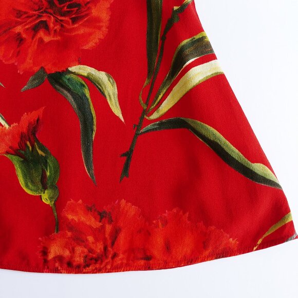 Dolce & Gabbana Sleeveless Floral Summer Dress 6-9 Months Made in Italy - Picture 7 of 13